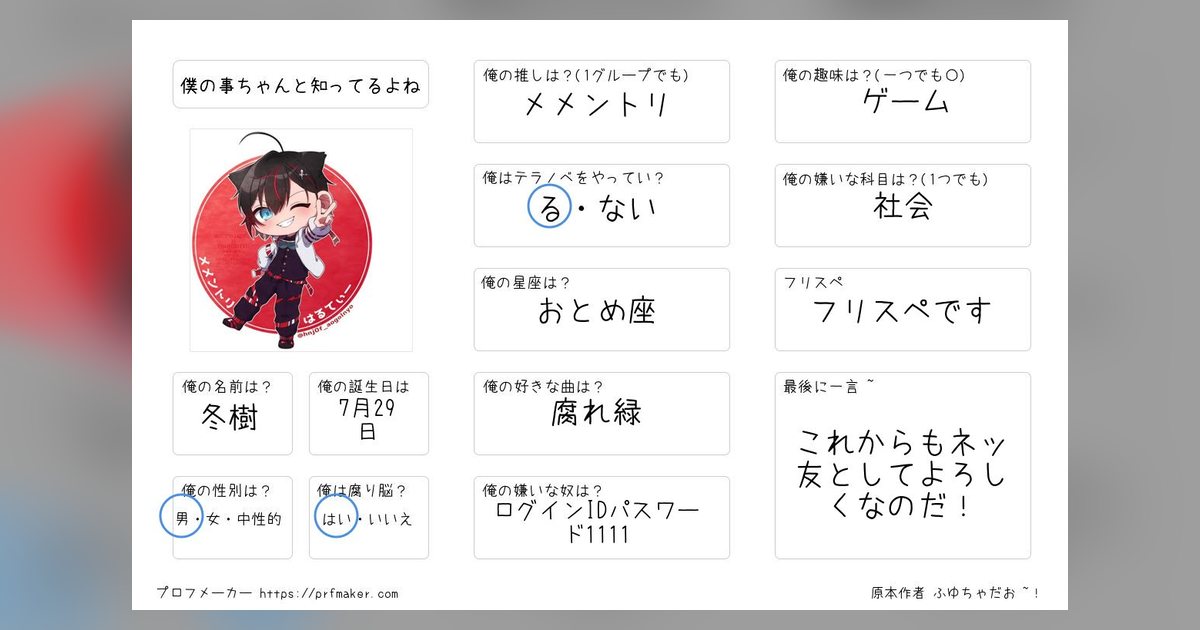 Xでの見え方