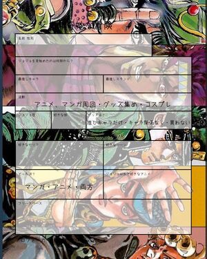 ジョジョの奇妙な冒険