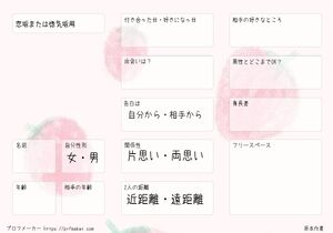 恋垢または惚気垢用